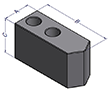 QC Precision Change Top Jaw Dimensions